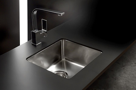 Pileta de cocina Johnson Quadra Q 37